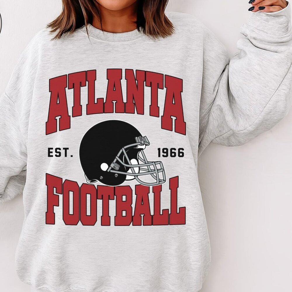 Atlanta Football Style Crewneck Sweatshirt 17